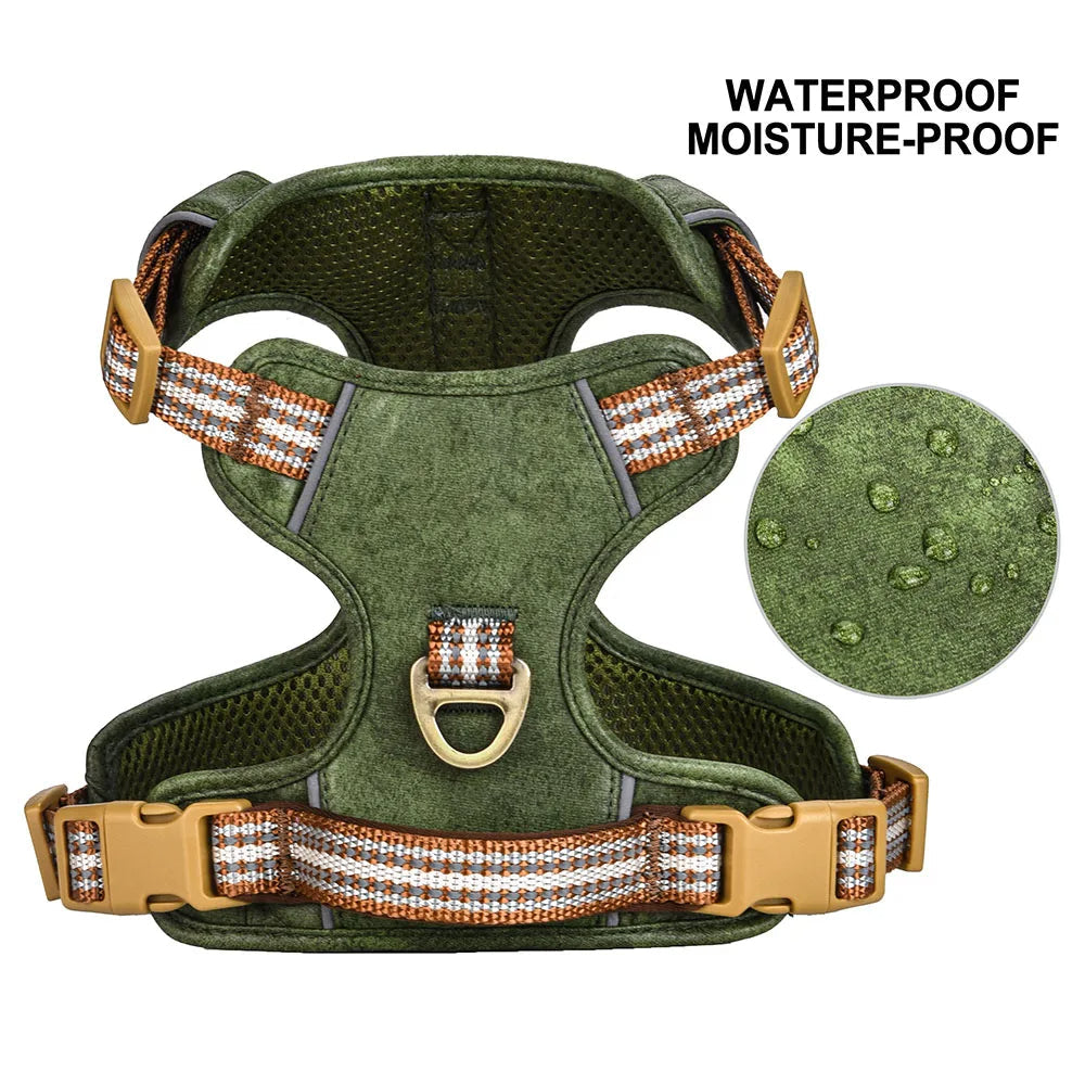 Adjustable Pet Harness Reflective Belts