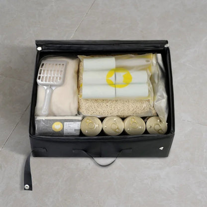 Collapsible Cat Litter Box Space Saver