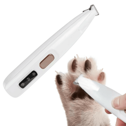 Wireless Pet Nail Clipper With Safety Light - Pupporia