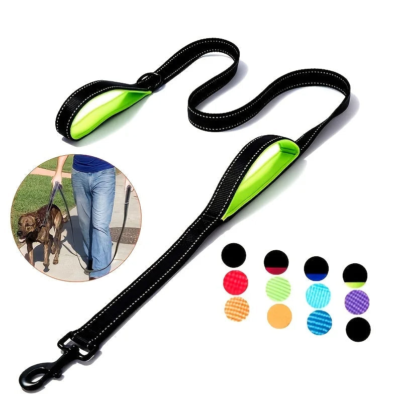 Durable Pet Leash Soft Grip Handle
