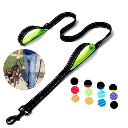 Durable Pet Leash Soft Grip Handle