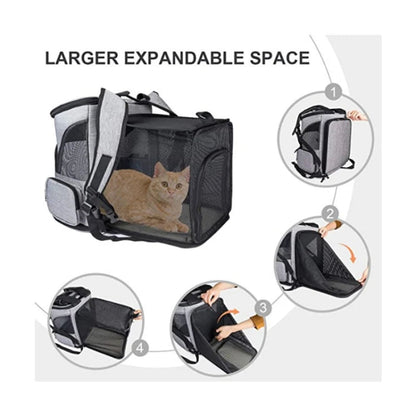 Ventilated Pet Carrier Hiking Backpack