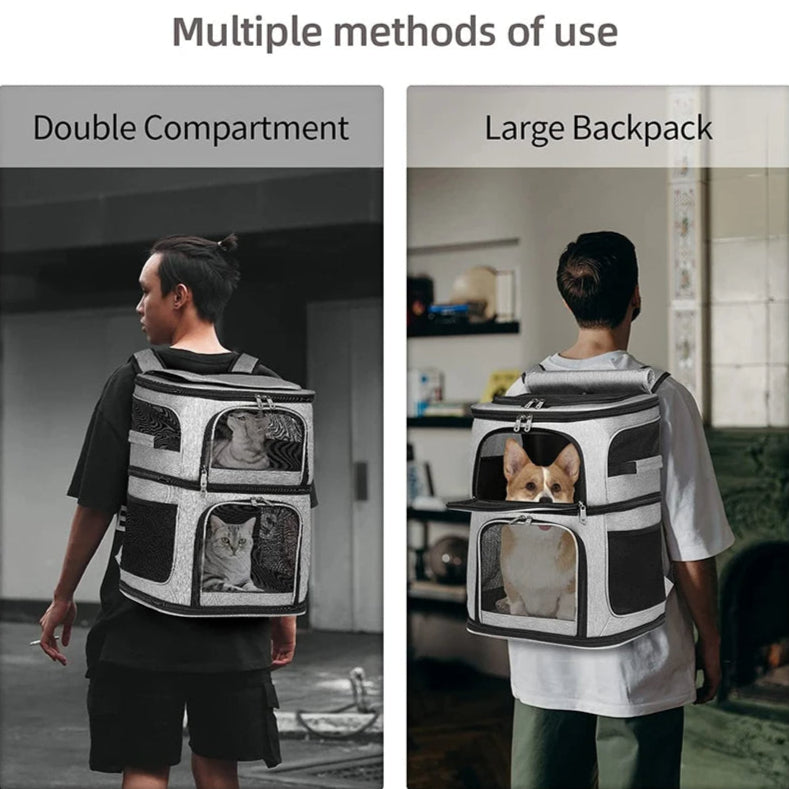 Pet Backpack Breathable For Cats Small Dogs