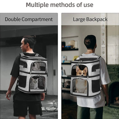 Pet Backpack Breathable For Cats Small Dogs