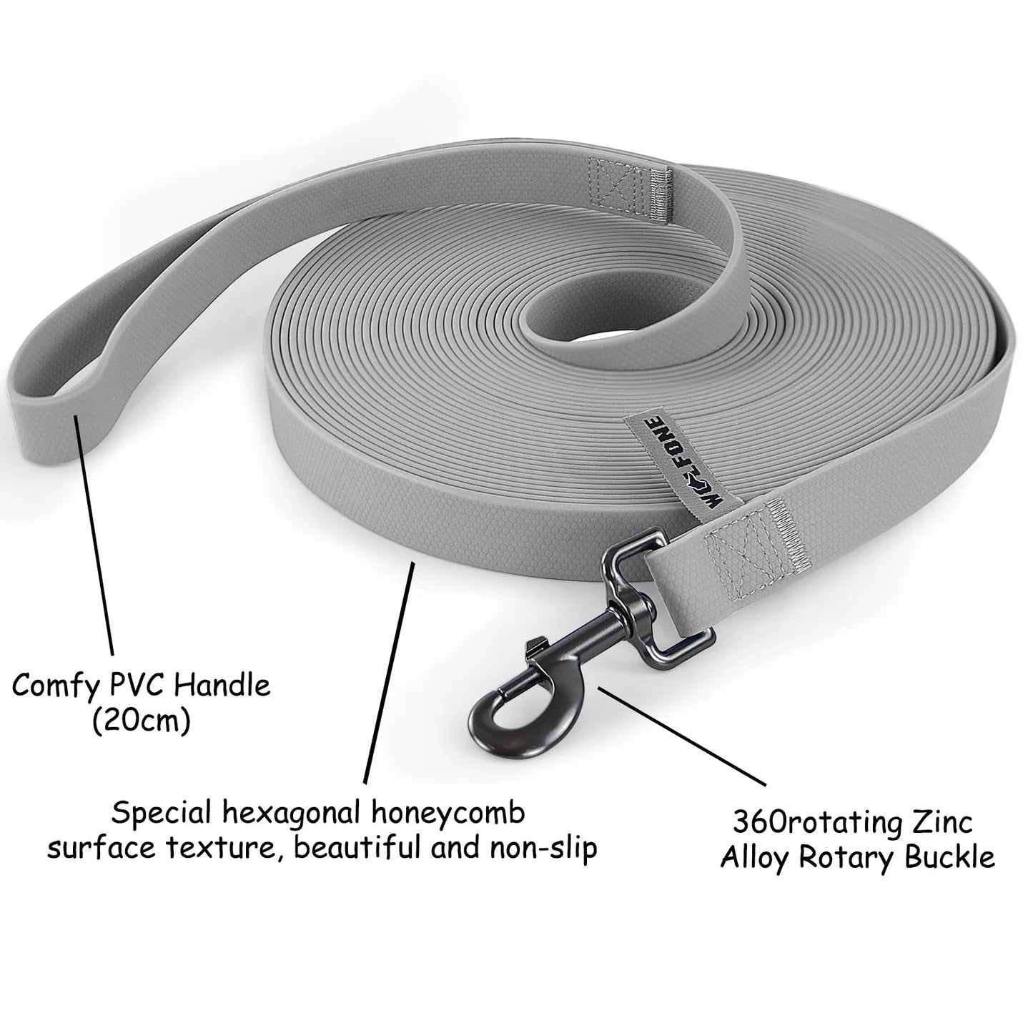 Durable Dog Leash Padded Handle