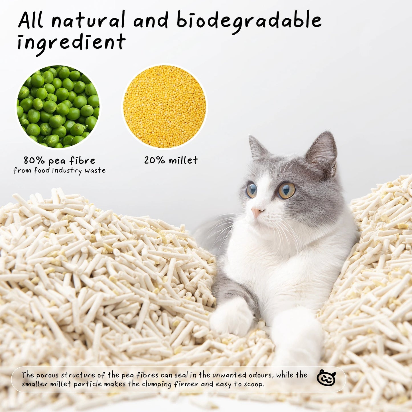 Eco Friendly Natural Cat Litter