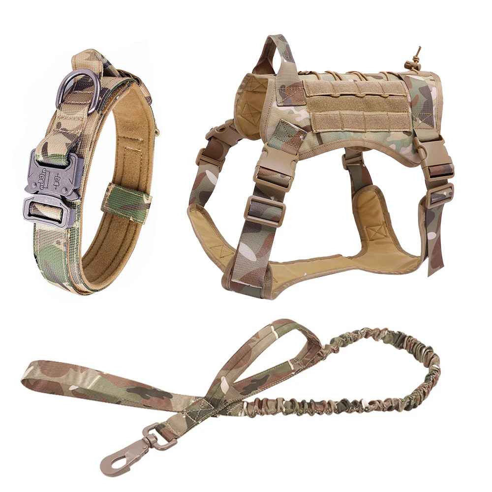 Tough Dog Training Vest Set with Leash and Pouch