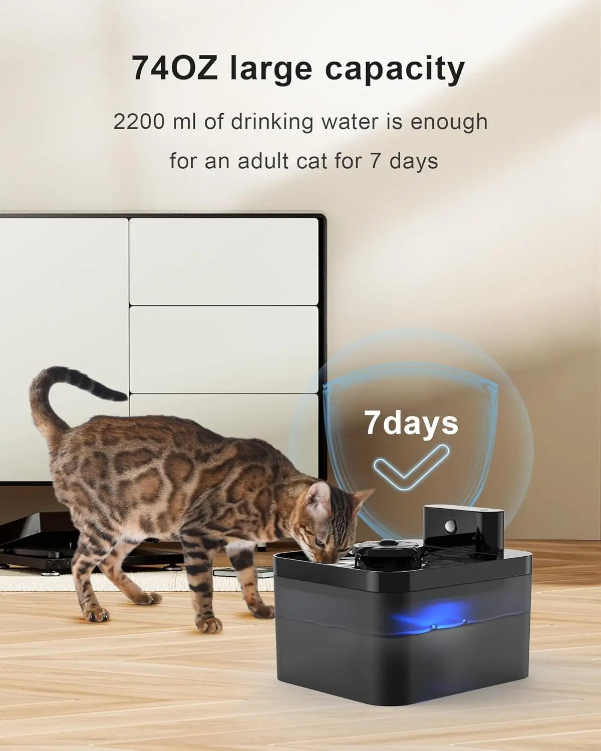 Automatic Pet Water Dispenser Sensor USB