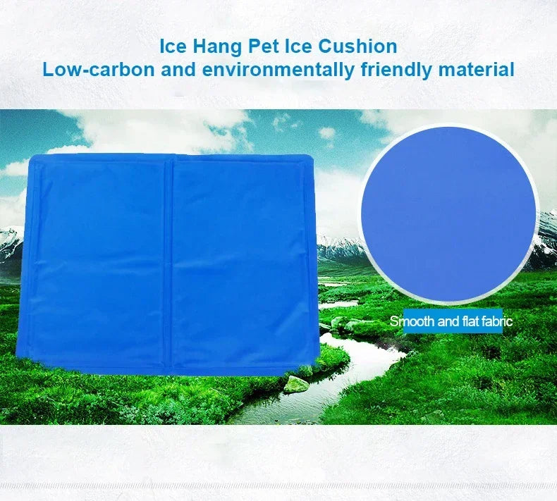 Portable Pet Cooling Mat Waterproof Compact Foldable