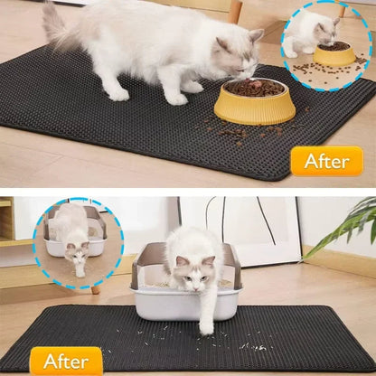 Cat Litter Mat Waterproof Easy Clean