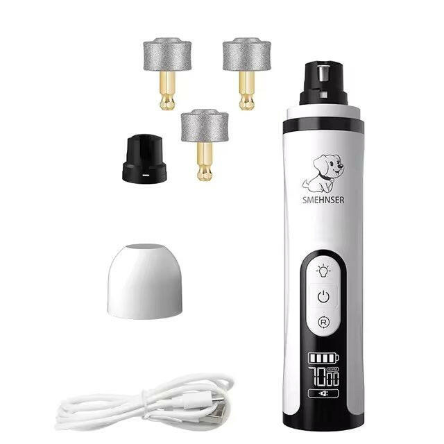 Pet Nail Trimmer Diamond Bit Led Light
