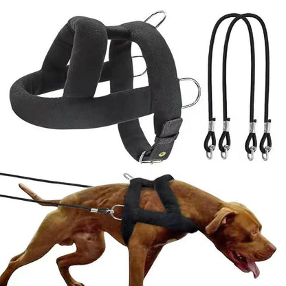 Tough Dog Pulling Harness Padded Support