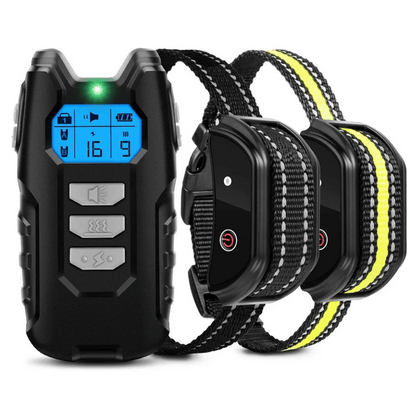 Waterproof Dog Training Collar Long Range LCD Remote