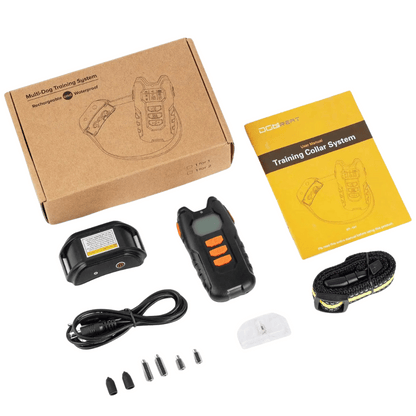 Waterproof Dog Training Collar Long Range LCD Remote