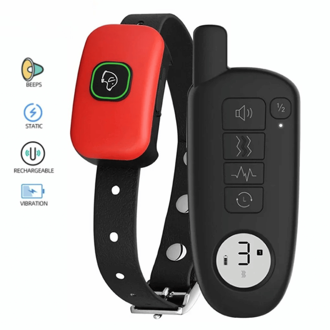 Rechargeable Dog Training Collar With Remote