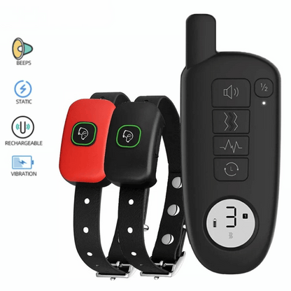 Rechargeable Dog Training Collar With Remote