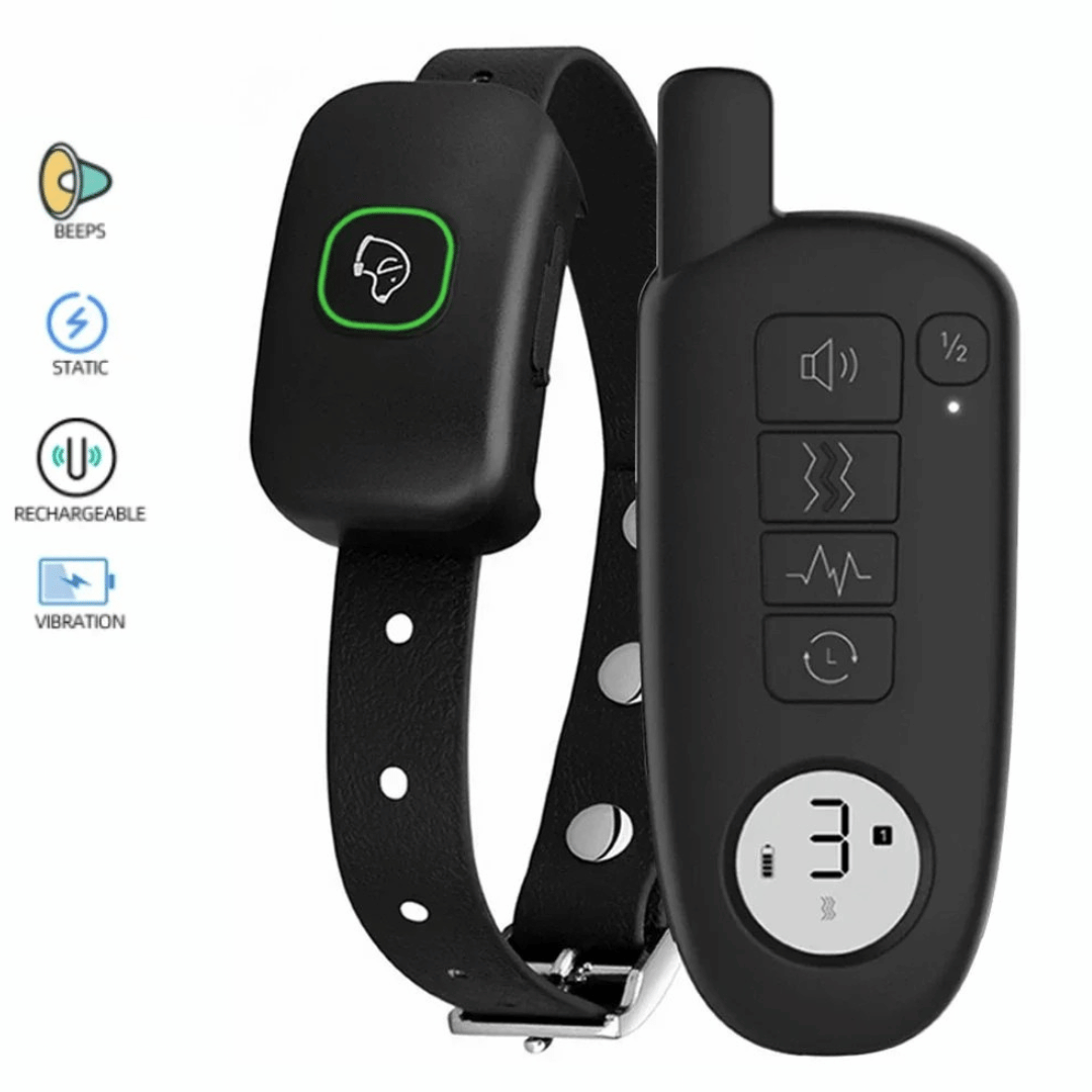 Rechargeable Dog Training Collar With Remote
