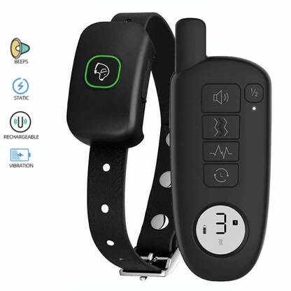 Rechargeable Dog Training Collar With Remote