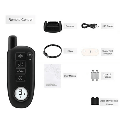Rechargeable Dog Training Collar With Remote