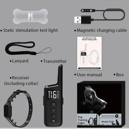 Long Range Dog Training Collar With LCD Remote