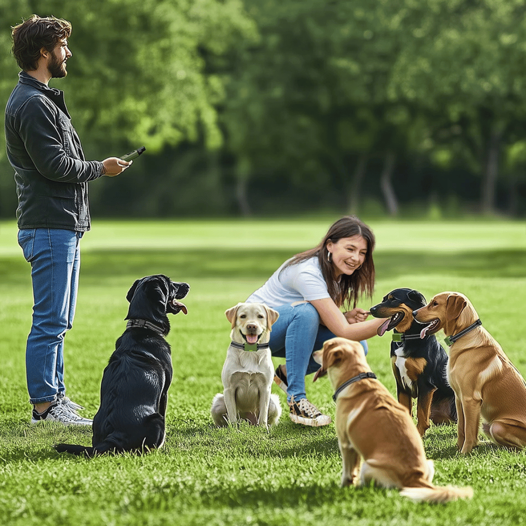 Rechargeable Dog Training Collar With Remote Control