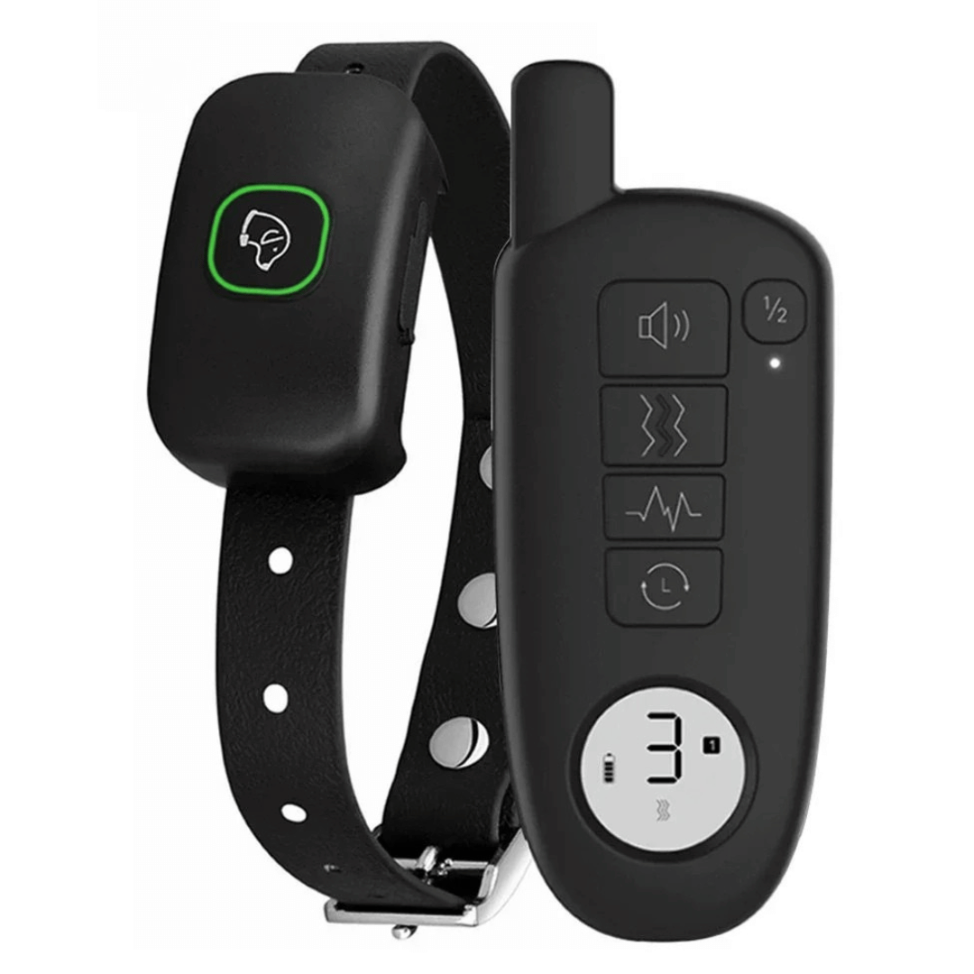 300m Dog Training Collar with Remote | Waterproof Smart Bark Stopper 0