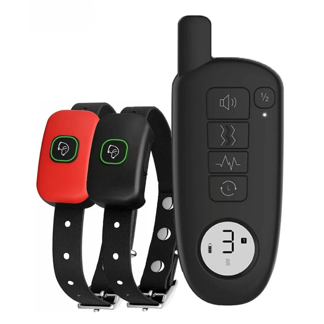 300m Dog Training Collar with Remote | Waterproof Smart Bark Stopper 2