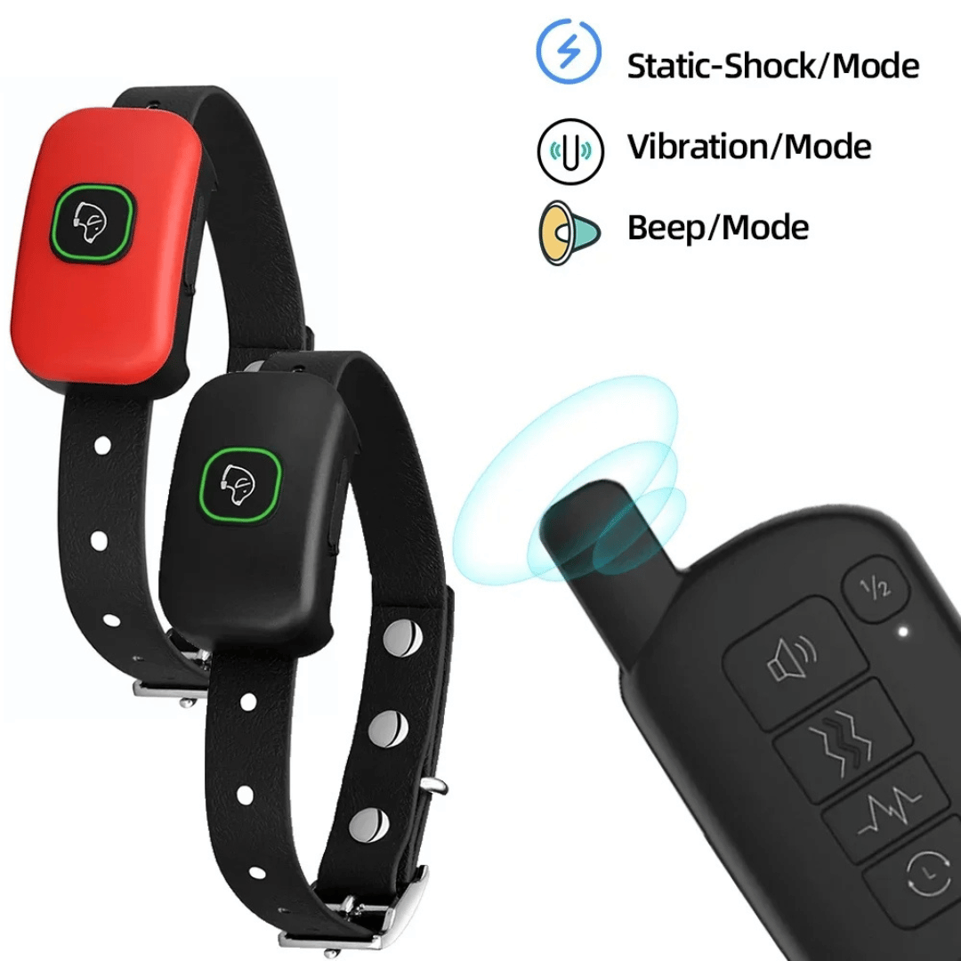 300m Dog Training Collar with Remote | Waterproof Smart Bark Stopper 7