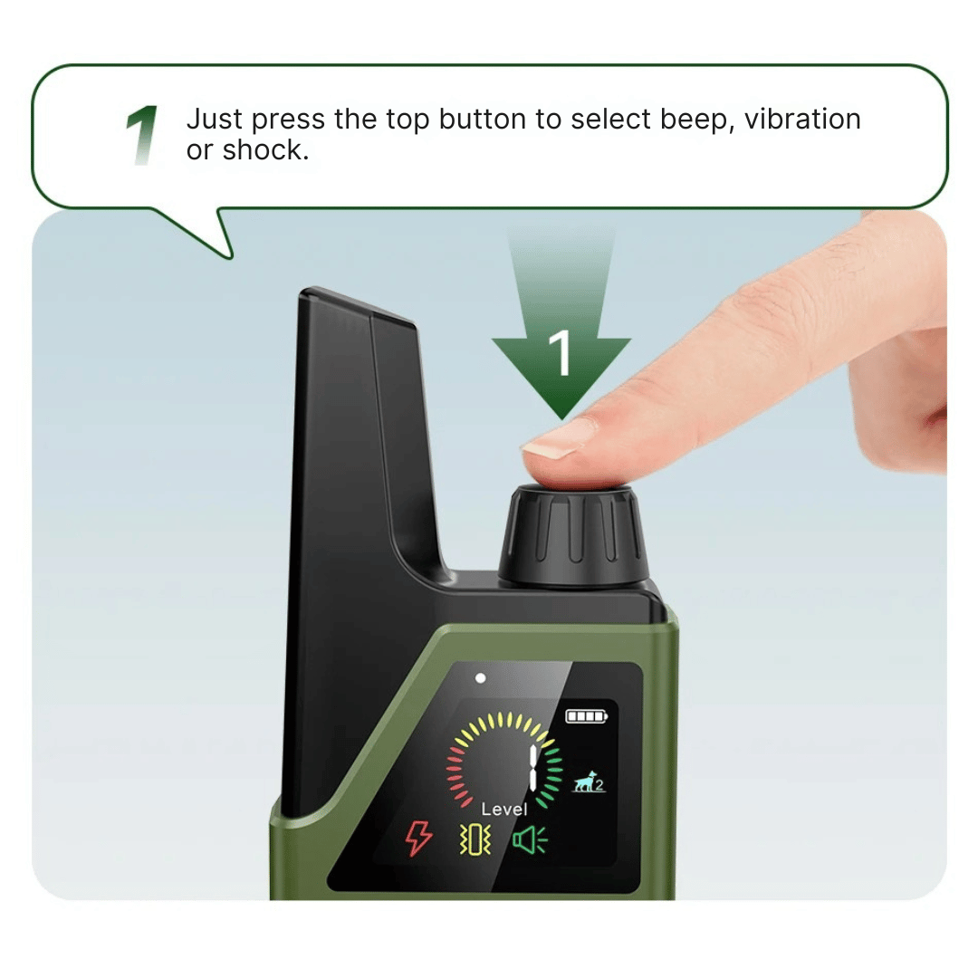 300m Smart Dog Training Collar & Remote Control | Waterproof & Rechargeable 7