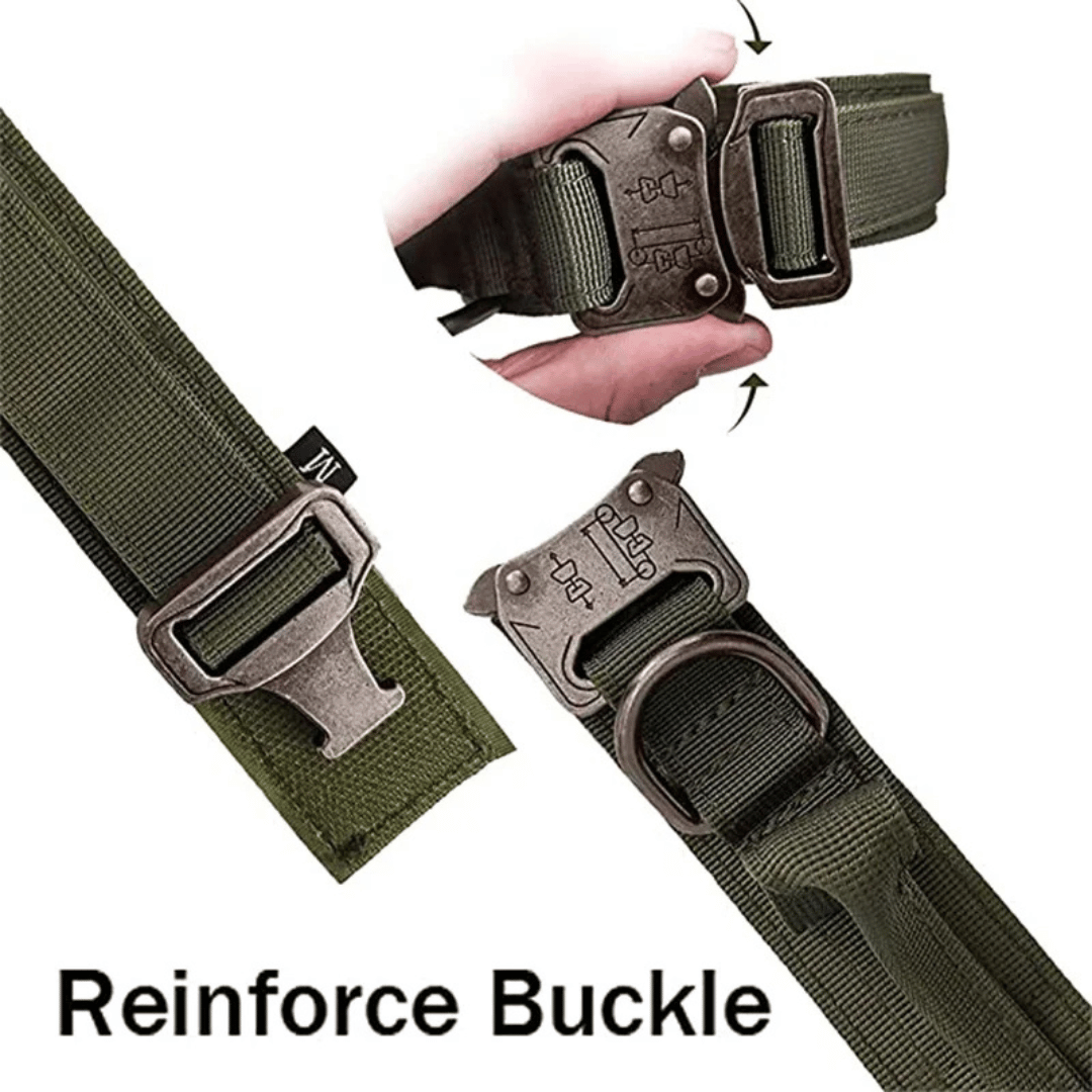 Tactical Dog Collar And Leash Set For Large Dogs