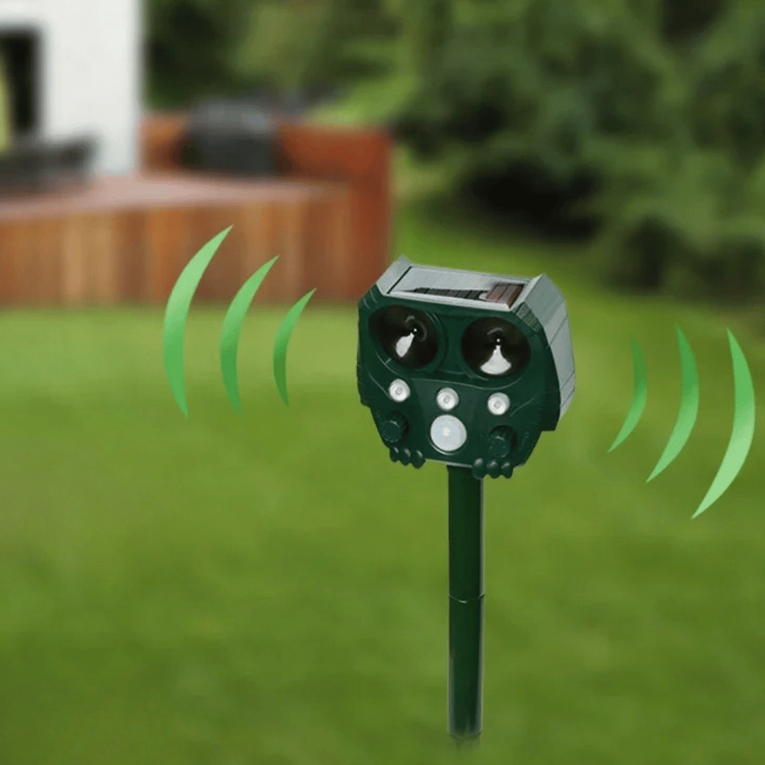 Motion Activated Animal Repellent Device Outdoor