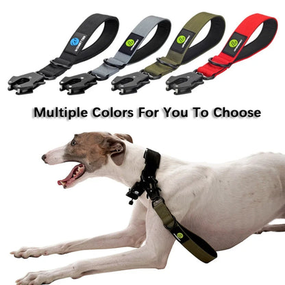Tactical Short Dog Leash Strong Fast Clip Large Breed