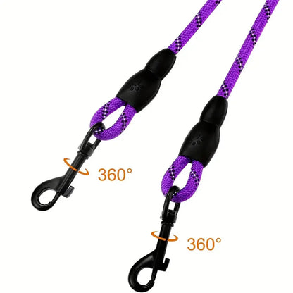 Extra Long Pet Leash Extender Tangle Swivel Clip