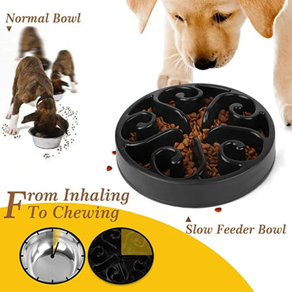 Non Slip Dog Food Bowl Stable