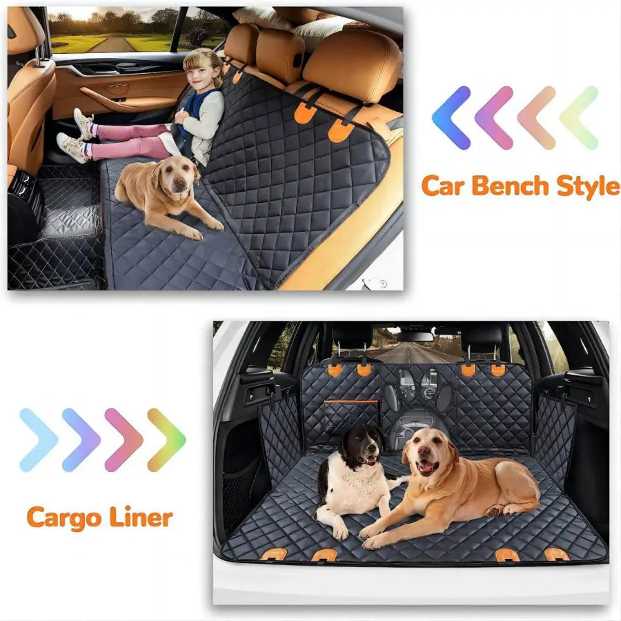 Pet Car Seat Cover Breathable Mesh Waterproof