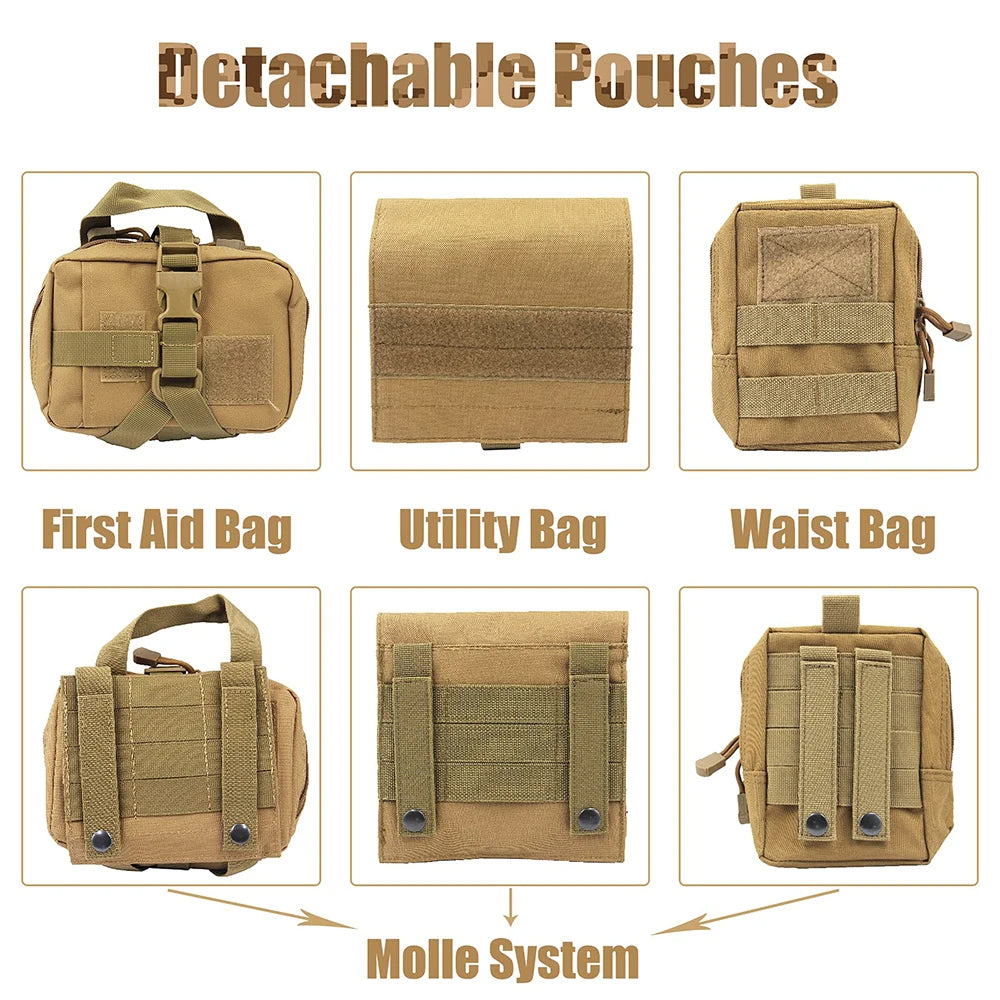 Durable Dog Training Vest With Pockets