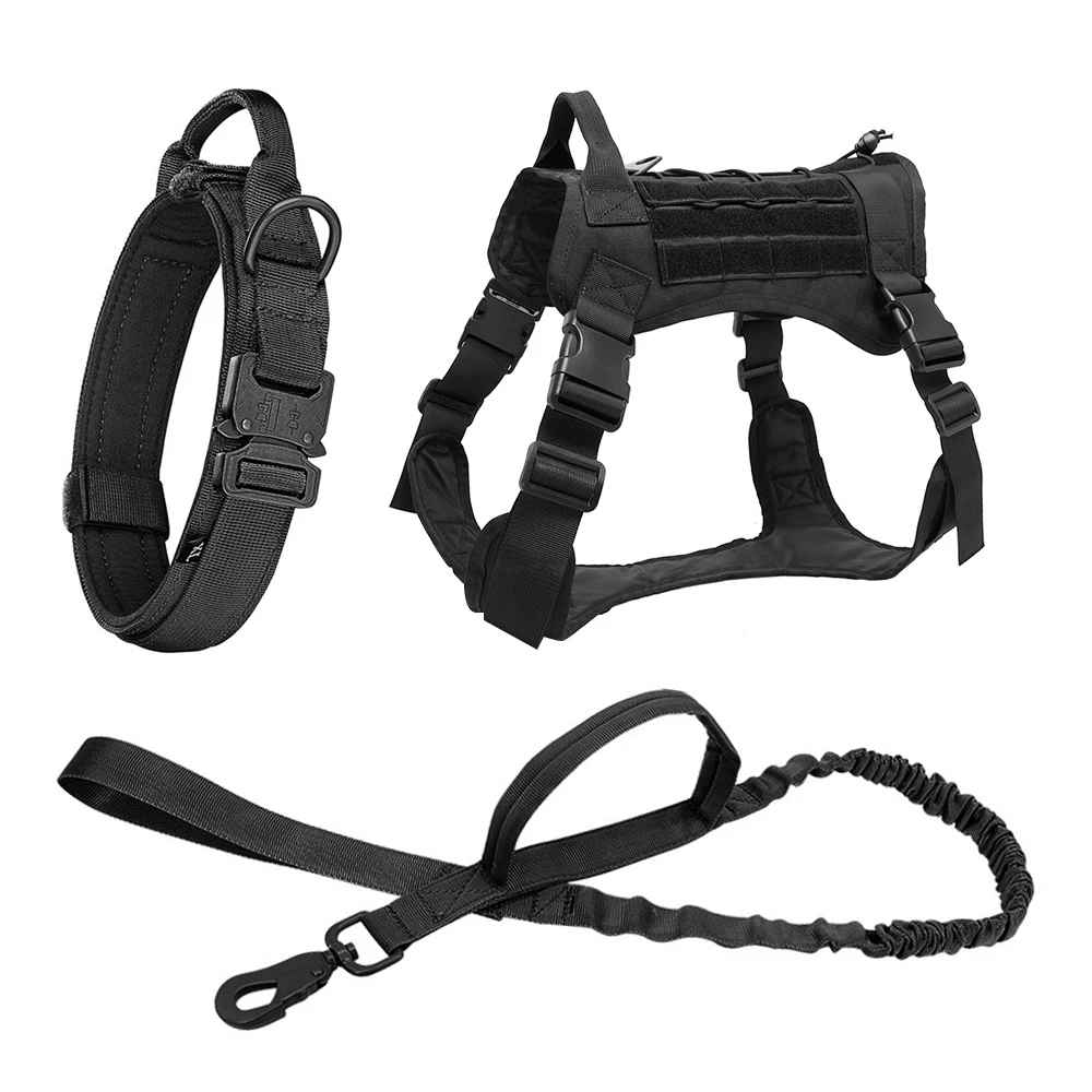 Tough Dog Training Vest Set with Leash and Pouch