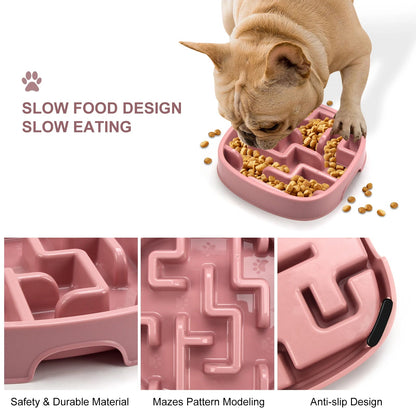 Interactive Dog Bowl Slow Feeder