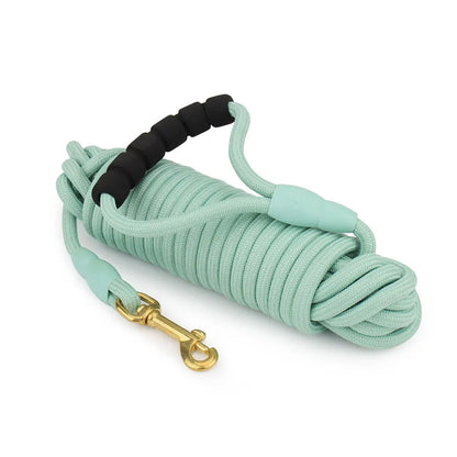 Long Dog Leash Soft Grip Handle