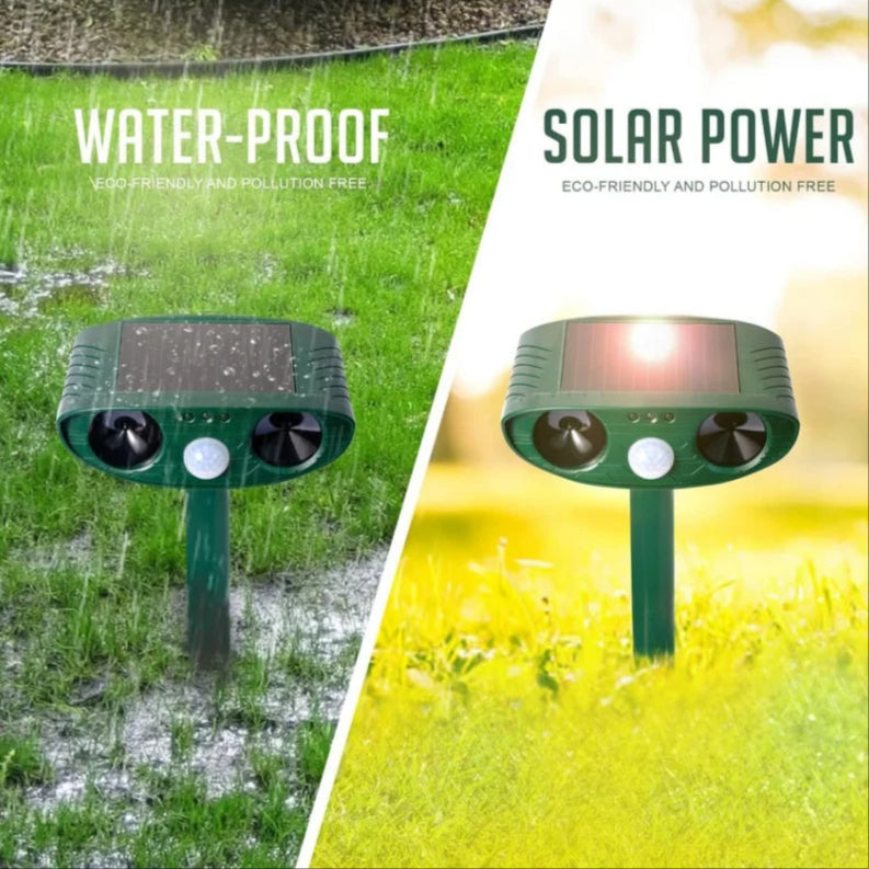 Solar Powered Yard Pest Repeller