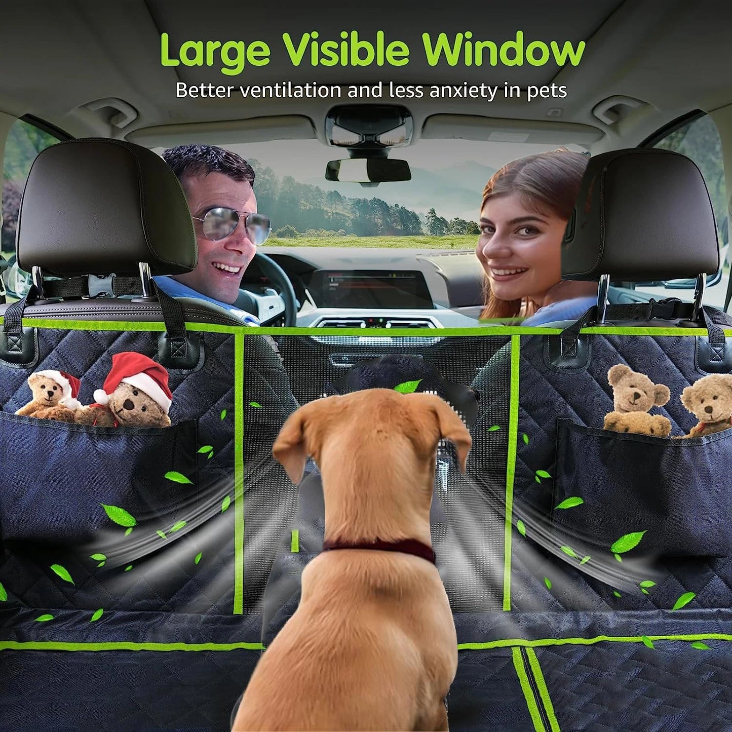 Durable Back Seat Pet Car Protector