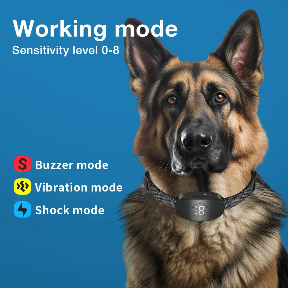 Humane Anti Bark Dog Collar Vibration Mode
