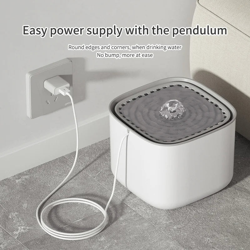 Automatic Pet Water Dispenser USB Charging