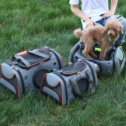 Pet Carrier Bag Breathable Mesh For Cats Dogs