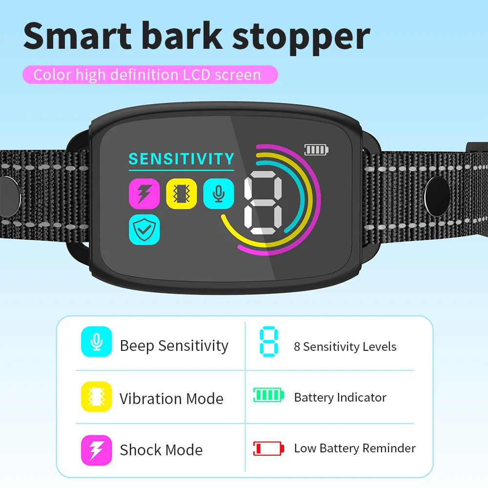 Dog Training Collar No Bark Control