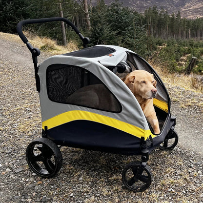 Pet Stroller Folding for Small and Large Dogs
