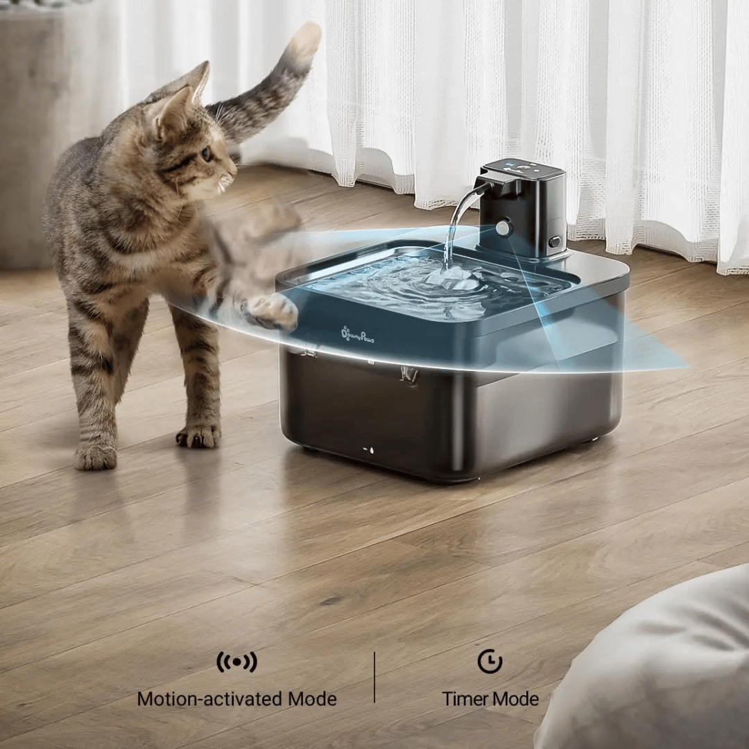 Pet Water Fountain Stainless Steel Automatic Sensor