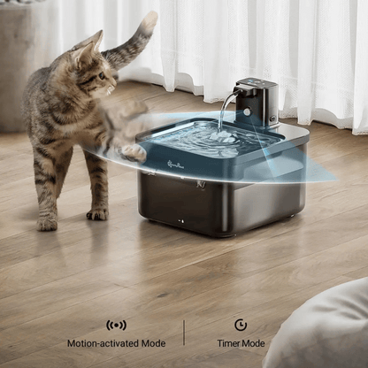 Pet Water Fountain Stainless Steel Automatic Sensor