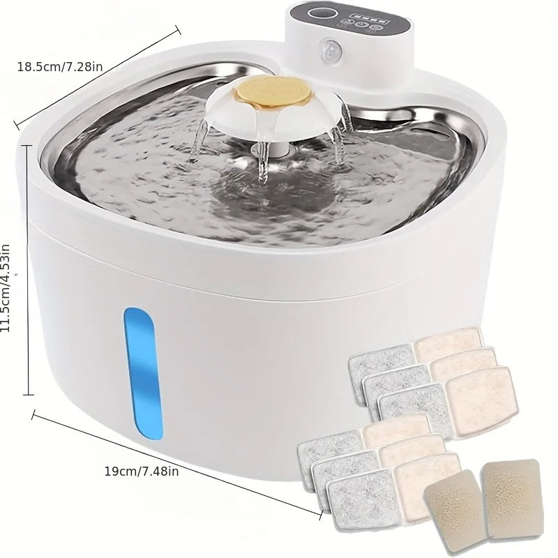 Pet Water Dispenser Automatic Refill for Cats Dogs