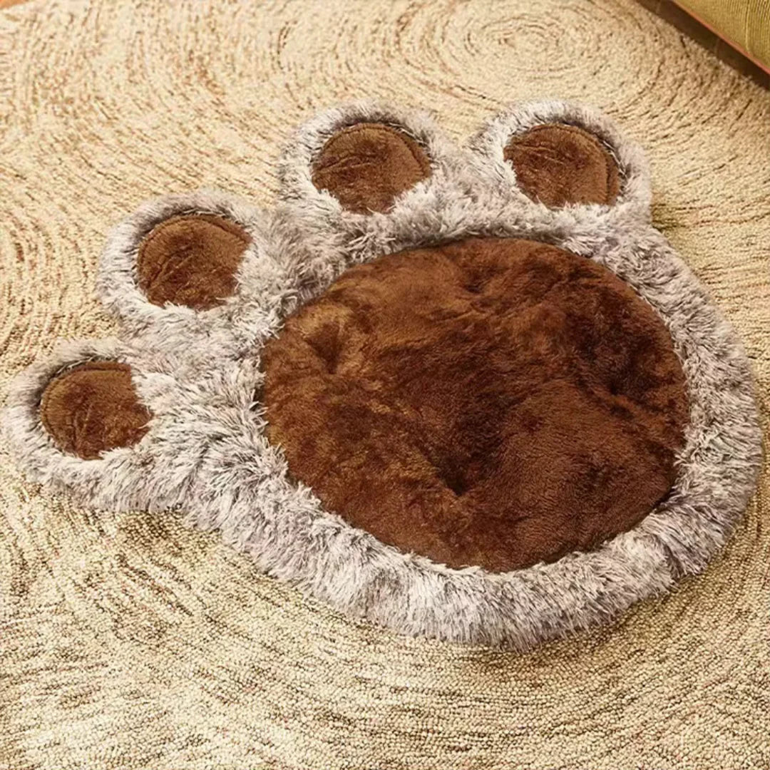 Paw Shaped Pet Bed For Dogs And Cats